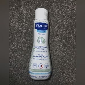 New Mustela cleansing water no rinse 100ml 3.38 fl oz